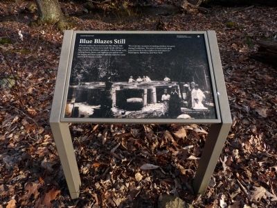 Blue Blazes Still Marker. Click for full size. Blue Blazes Still Marker image. Click for full size.
