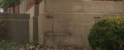 Former US Post Office cornerstone. image. Click for full size.