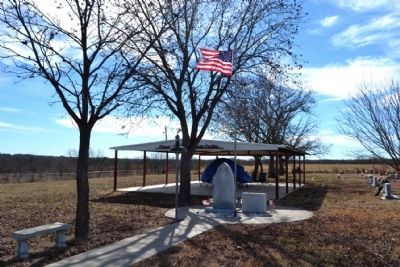 Pioneer Cemetery War Memorial. Click for full size. Pioneer Cemetery War Memorial image. Click for full size.