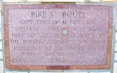 Pike's Route Marker image. Click for full size.