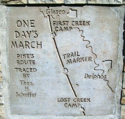 Pike's Route One DayMarker. Click for full size. Pike's Route One DayMarker image. Click for full size.