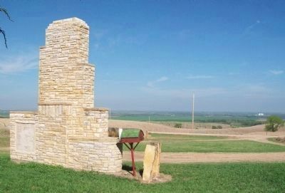 Pike's Route Monument. Click for full size. Pike's Route Monument image. Click for full size.