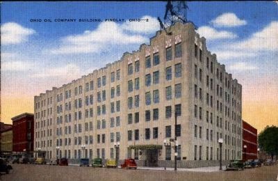 <i>Ohio Oil Company Building, Findlay, Ohio</i> image. Click for full size.