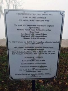An Additional marker at the USS Tang Memorial image. Click for full size.