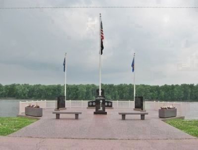 The Cassville Veterans Memorial image. Click for full size.