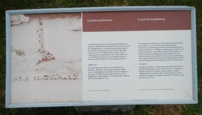 Louisbourg Harbour Marker image. Click for full size.