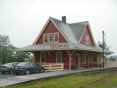 Sydney and Louisbourg Railway Station. Click for full size. Sydney and Louisbourg Railway Station image. Click for full size.