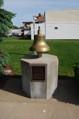 USS Mars AFS-1 Ships Bell Marker image. Click for full size.