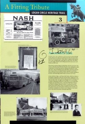 Automobile Row Marker image. Click for full size.