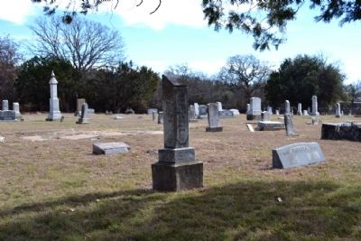 Grave Site of J.H. Yonley image. Click for full size.