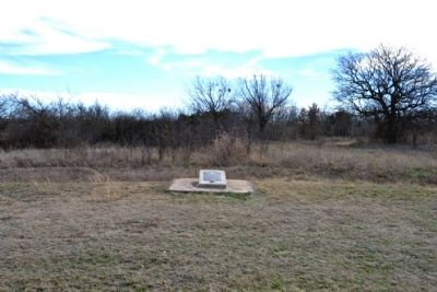 Site of Cottonwood Springs Marker image. Click for full size.