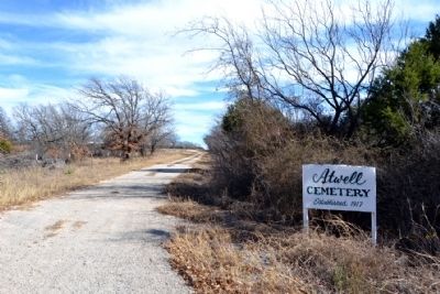 County Road 299 to Atwell Cemetery image. Click for full size.