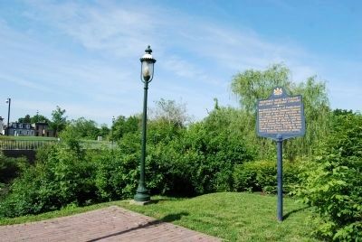 Thompson's Rifle Battalion: Capt. James Chambers' Company Marker. Click for full size. Thompson's Rifle Battalion: Capt. James Chambers' Company Marker image. Click for full size.