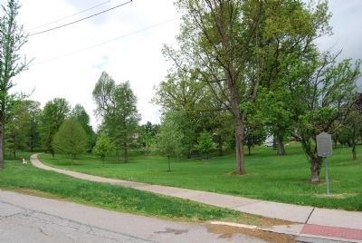 West Park and Marker. Click for full size. West Park and Marker image. Click for full size.