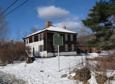 Wide view of the Theron Boyd House Marker. Click for full size. Wide view of the Theron Boyd House Marker image. Click for full size.