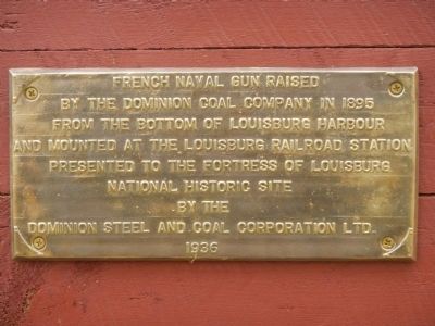 French Naval Guns Marker. Click for full size. French Naval Guns Marker image. Click for full size.