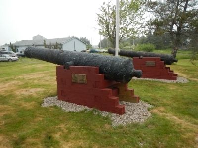 French Naval Guns Marker image. Click for full size.