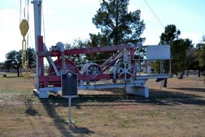 The Cook Ranch Oil Field Marker image. Click for full size.
