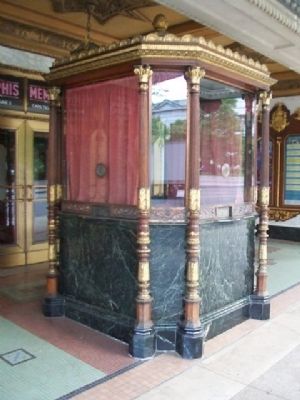 The Ohio Theater Ticket Kiosk image. Click for full size.