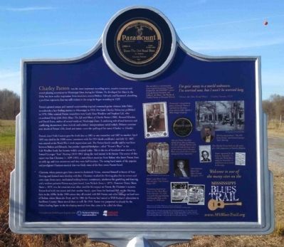 Charley Patton Birthplace Marker image, Touch for more information