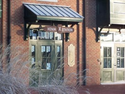 Xenia Station Marker. Click for full size. Xenia Station Marker image. Click for full size.