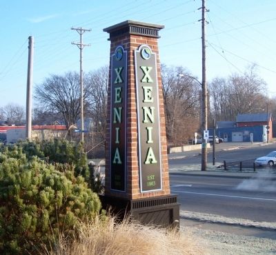 Xenia Station Marker Site. Click for full size. Xenia Station Marker Site image. Click for full size.