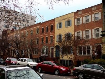 Non-Victorian Rowhouses<br>1700 Block of Q Street. Click for full size. Non-Victorian Rowhouses<br>1700 Block of Q Street image. Click for full size.