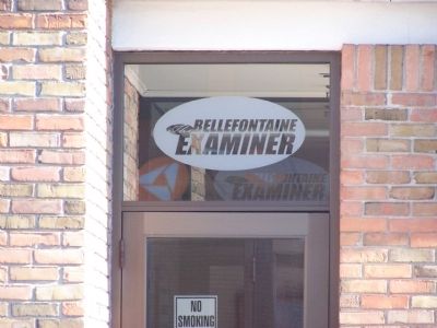 The Bellefontaine Examiner Building. Click for full size. The Bellefontaine Examiner Building image. Click for full size.