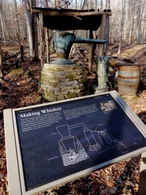Making Whiskey Marker. Click for full size. Making Whiskey Marker image. Click for full size.