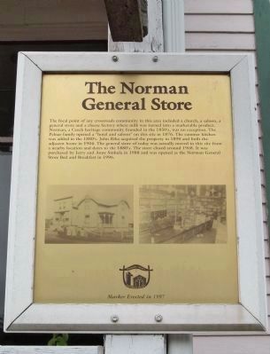 The Norman General Store Marker image. Click for full size.