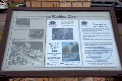 At Watkins Glen Marker image. Click for full size.