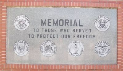Veterans Memorial Marker. Click for full size. Veterans Memorial Marker image. Click for full size.