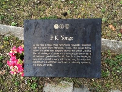 P.K. Yonge Marker. Click for full size. P.K. Yonge Marker image. Click for full size.