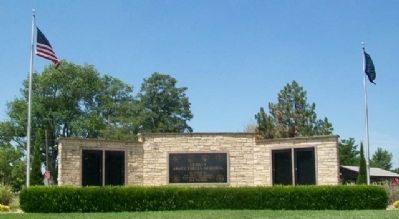Gridley Armed Forces Memorial. Click for full size. Gridley Armed Forces Memorial image. Click for full size.