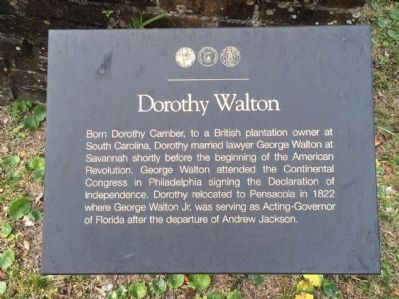 Dorothy Walton Marker. Click for full size. Dorothy Walton Marker image. Click for full size.