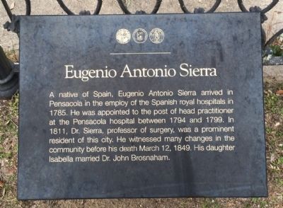 Eugenio Antonio Sierra Marker. Click for full size. Eugenio Antonio Sierra Marker image. Click for full size.