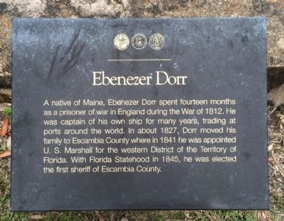Ebenezer Dorr Marker image. Click for full size.