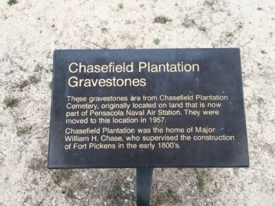 Chasefield Plantation Cemetery Marker. Click for full size. Chasefield Plantation Cemetery Marker image. Click for full size.