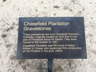 Chasefield Plantation Cemetery Marker image. Click for full size.