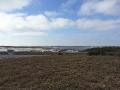 View of Pensacola Harbor entrance from gun emplacements image. Click for full size.