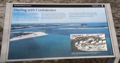 Dueling with Confederates Marker image. Click for full size.