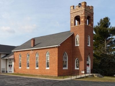 Keysville Union Church. Click for full size. Keysville Union Church image. Click for full size.