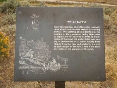 Water Supply Marker image. Click for full size.