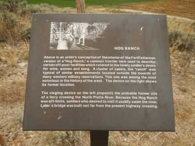 Hog Ranch Marker image. Click for full size.