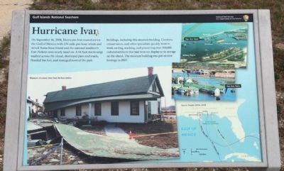 Hurricane Ivan Marker. Click for full size. Hurricane Ivan Marker image. Click for full size.
