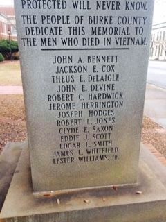 Burke County Veterans Memorial image. Click for full size.