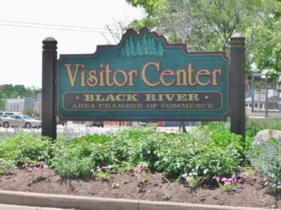 Black River Area Chamber of Commerce Visitor Center Sign image. Click for full size.