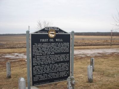 First Oil Well Marker image. Click for full size.
