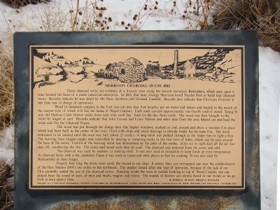 Morrison Charcoal Ovens Marker image. Click for full size.