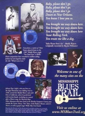 Muddy Waters Marker (Back) image. Click for full size.